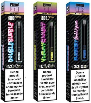 Frunk Bar Mesh Engångs Vape